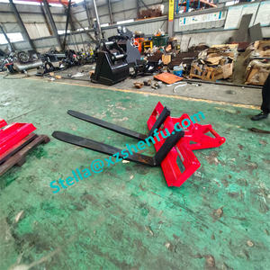 Garpu penggali Mini <span class=keywords><strong>Backhoe</strong></span> Fork palet penggali dengan S40 Hitch untuk selip Steer Loader - Product Image 5