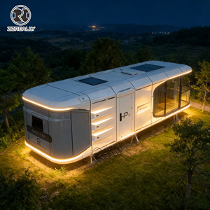 Capsule spatiale Marine Dancer, maison préfabriquée en conteneur, villa mobile de luxe pour la vie urbaine - Product Image 2