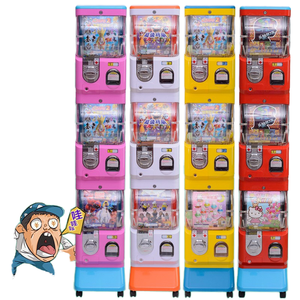 Divertissement pour enfants, distributeur de pièces de monnaie en plastique à trois étages avec 1 an de garantie - Style Taiwan/Japon disponible - Product Image 3