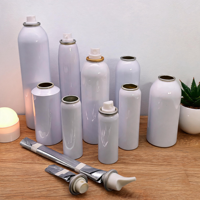 Bombe aérosol vide en aluminium de qualité alimentaire avec revêtement interne époxy pour spray de cuisson et usage domestique (vente en gros)