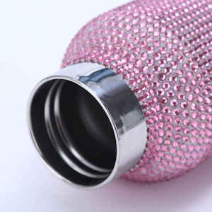Creative Rhinestone-decorated Stainless Steel Vacuum Large-capacity Leak-proof Eco-friendly Portable Thermos Cup - Product Image 3