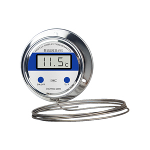 Termómetro Digital, Termómetro Electrónico para Exteriores, Termómetro con Sonda de Acero Inoxidable, Termómetro Digital para Química - Product Image 6