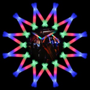 Bâton en mousse à Led multicolore, 16, 18 pouces, prix négociable, mousse changeante, bâton lumineux pour <span class=keywords><strong>concert</strong></span>, <span class=keywords><strong>2023</strong></span> - Product Image 1