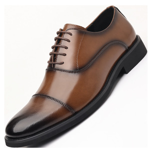 รองเท้าหนังแท้ทรงอ็อกซ์ฟอร์ดหัวเหลี่ยม งานแฮนด์เมดคุณภาพสูง สำหรับงานแต่งงาน ธุรกิจ ลำลอง และงานทางการ - Product Image 5