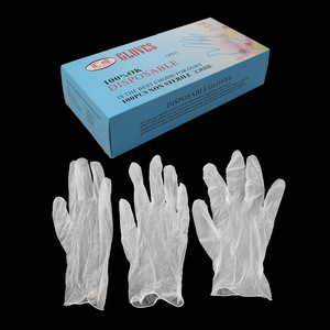 Disposable Vinyl Gloves Non-Sterile Latex Free For Salon Hair Dyeing Cleaning Protection Large Medium Small Size - Product Image 3