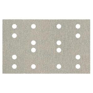 METABO - 635197000 Hojas de lijado de gancho y bucle 80x133mm, 16 agujeros, con gancho y bucle (SRA) (10 Uds.) ABRASIVOS - Product Image 1