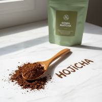 Poudre de Hojicha |   Arôme naturel de caramel |   Saveur de noix grillées |   Thé minceur authentique de style Kyoto en sachet