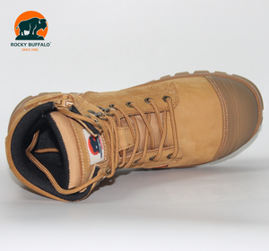 Chaussures de sécurité Rocky <span class=keywords><strong>Buffalo</strong></span> en gros, très vendues, résistantes à l'usure, en cuir nubuck, lacets, bottes tactiques, semelle extérieure en PU TPU injectée - Product Image 6