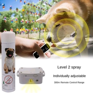 Có thể sạc lại không thấm nước nhanh nhẹn chó dây Xích Điều khiển từ xa phun vật nuôi đào tạo cổ áo phong cách mới chống sủa chó cổ áo - Product Image 4