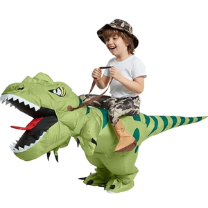 Disfraz <span class=keywords><strong>de</strong></span> Dinosaurio Inflable Unisex <span class=keywords><strong>de</strong></span> Poliéster para Niños, Halloween, <span class=keywords><strong>Carnaval</strong></span>, Fiesta, Estilo Anime, Divertido, Cosplay, Mascota, En Stock - Product Image 3