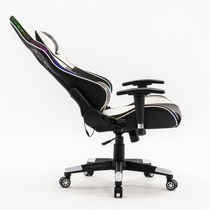 <span class=keywords><strong>Chaise</strong></span> de jeu pivotante pour ordinateur <span class=keywords><strong>Gamer</strong></span> avec logo personnalisé, lumière LED, luxe, cuir PU, <span class=keywords><strong>chaise</strong></span> de jeu de course RGB avec ceinture lumineuse - Product Image 4