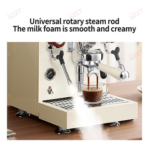 เครื่องชงกาแฟเอสเพรสโซ่แบบกึ่งอัตโนมัติ รุ่นคลาสสิคอิตาเลียน E61 สำหรับใช้ในเชิงพาณิชย์ เหมาะสำหรับโรงแรม ร้านกาแฟ ใช้แรงดัน 9 บาร์ - Product Image 4