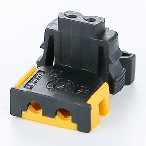 Conector de <span class=keywords><strong>Coche</strong></span> Negro de 2 Orificios y 2 Núcleos 7283-5971-80 7283-597180, Conector de Arnés de Airbag, 54550297 Baja Corriente - Product Image 1