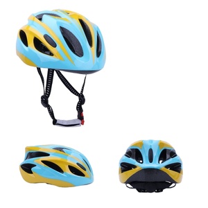 <span class=keywords><strong>Casque</strong></span> de sécurité pour enfants, coque PC EPS, 18 aérations, réglable, unisexe, bleu rose, pour skateboard, roller, vélo d'équilibre, cyclisme - Product Image 1