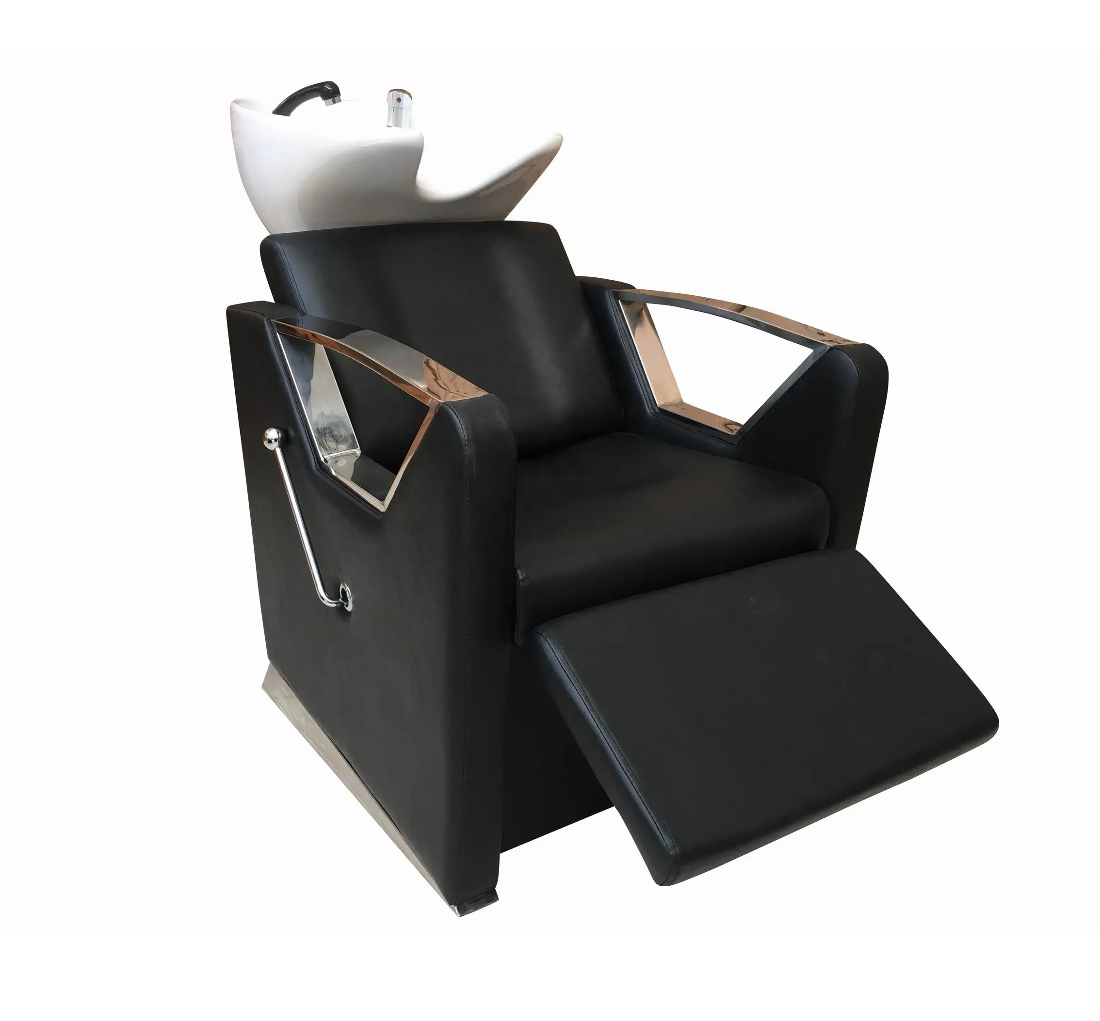 Hotsale shampoo bowls sink and chairs europe style beauty equipment shampoo bed yumi electric shampoo chair