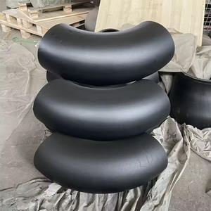 2인치 60.3mm DN50 50A STD 90도 엘보우 파이프 피팅 롱 라디우스 심리스 B16.9 ASTM A860 WPHY60 탄소강 엘보우 - Product Image 3