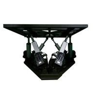 Conception d'une expérience Immersive simulateur de vol 2500KG systèmes de mouvement plate-forme de mouvement à 6 axes