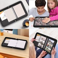 A4 Trading Organizer Münz binder Album buch Feuerfester und wasserdichter Ringo rdner für Trainings karten mit reflektieren dem Streifen
