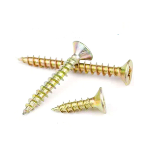 Tornillos Autorroscantes de Acero al Carbono Zincado M3/M6, Diámetro de la Tapa de 10 mm, Rosca Fina Métrica GR5 para Aglomerado y Metal - Product Image 3