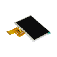 Écran LCD 5 pouces TFT semi-réfléchissant et semi-transparent interface 800 * 480RGB pour l'instrumentation