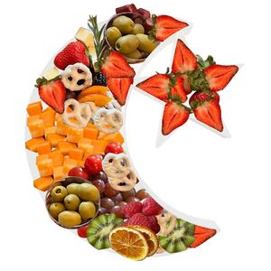 Caja de Regalo en Forma de Luna Creciente de Ramadán de 10 Pulgadas, Empaque para Dulces para el EID, Mezquita, Islam - Product Image 3