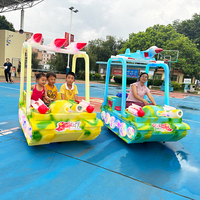 Parc d'attractions, grande aire de jeux extérieure, équipement d'amusement pour enfants, voiture électrique à tamponneaux, jouet de parc d'attractions