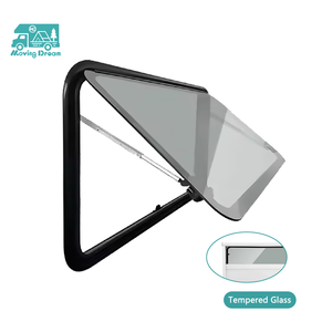JDA Coin rond monocouche en verre trempé RV Push Out RV Fenêtre <span class=keywords><strong>de</strong></span> <span class=keywords><strong>remplacement</strong></span> pour camping-car <span class=keywords><strong>caravane</strong></span> Camping remorque camping-car - Product Image 1