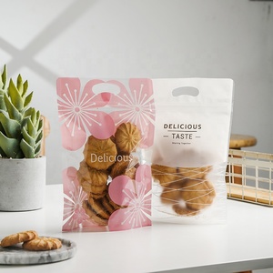 Impresión personalizada de fábrica, paquete de alimentos con sellado térmico, patatas fritas de yuca, piruleta, pastel, postre, almendra, gofres, <span class=keywords><strong>bolsa</strong></span> de embalaje para hornear con logotipo - Product Image 3
