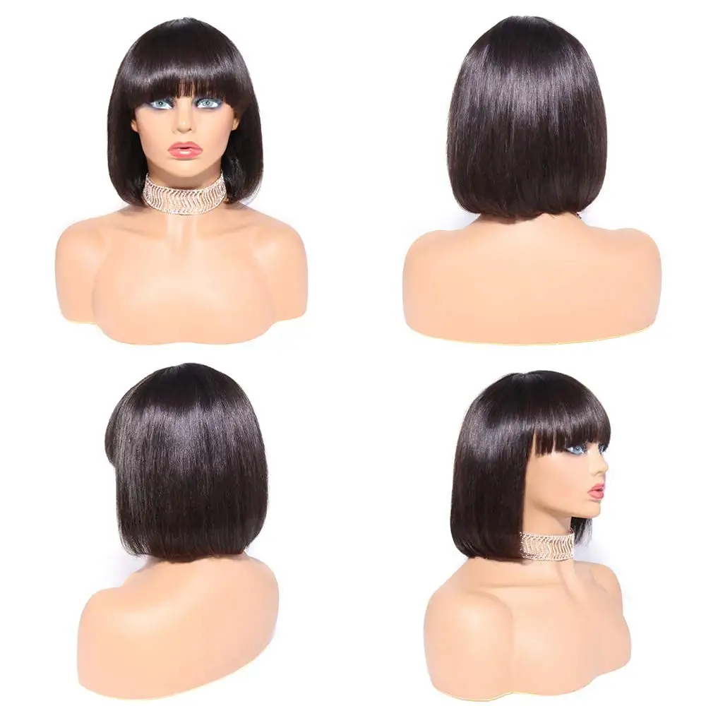 Unprocessed Raw Natural Lace Front Curly Bob Wig Wholesale Short Human Hair Lace Front Wig Brazilian Hair Hd Lace Frontal Wigs