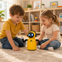Robot interactif avec commande vocale et par applaudissement, marche et tourne avec son, bras articulés, yeux LED, pour enfants de 3 ans et plus, cadeaux