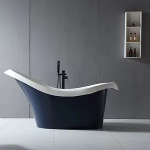 定制酒店高跟鞋浴缸固体表面独立式浴缸