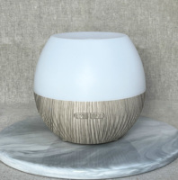 Diffuseur d'arômes 100 ml à brume froide, écologique, 7 lumières colorées, de table, avec diffuseur ultrasonique d'huiles essentielles