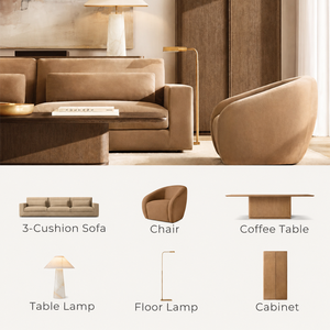 EU Luxury Five-star Hotel Bed Comfortable Office Building Villa Living Room Furniture <b>Set</b> Indoor Furniture - Product Image 2