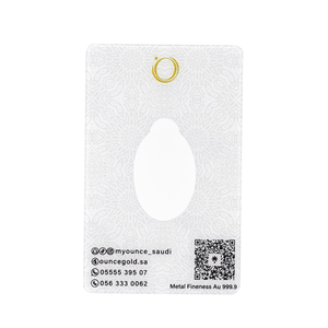 Capsule de pièce de monnaie en or <span class=keywords><strong>noir</strong></span> 10g carte de pièce de monnaie spéciale larme Blister personnalisée de haute qualité avec dos auto-adhésif fort - Product Image 2