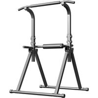 Barre horizontale pliable en acier inoxydable pour l'intérieur, avec barres parallèles pour tractions, dips et entraînement de force