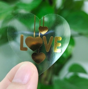 New Cute Love Heart Valentines <strong>Stickers</strong> for Valentines Day Round Waterproof Valentine Decorations Wall <strong>Party</strong> <strong>Bag</strong> Supplies Gift - Product Image 5