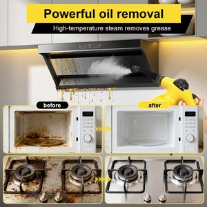 Nettoyeur vapeur portatif pressurisé pour la maison avec verrouillage de sécurité, outil de nettoyage intelligent - Product Image 5
