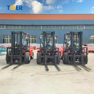 Carretilla elevadora de terreno chino TDER 2WD 4WD 3 toneladas 4 toneladas carretilla elevadora de terreno accidentado a la venta - Product Image 6