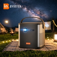 Projecteur 3D BYINTEK U80 Max à obturateur actif, prise en charge 4K, système de cinéma maison intelligent DLP Android, projecteur vidéo avec mise au point automatique