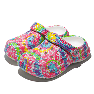Sabots solides pour enfants, respirants, antidérapants, chaussures de jardin, boucle papillon réglable, trous de ventilation personnalisables, pantoufles pour tout-petits - Product Image 2