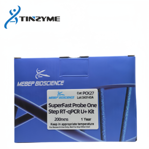 Kit Tinzyme SuperFast Probe One Step RT-qPCR U+ 200rxns 99% de Pureza para Detección Cuantitativa de PCR Mediante ADN como Plantilla - Product Image 1