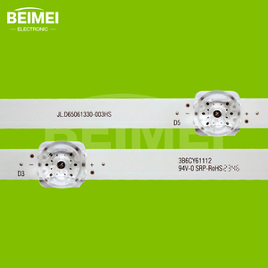 แถบ JL.D65061330-003HS ไฟ LED สำหรับทีวี HZ65A65 6LED 3V 12ชิ้น/เซ็ตสำหรับเปลี่ยนทีวี - Product Image 5