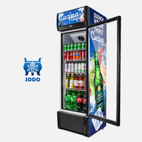 Vitrines de réfrigérateur de marque à faible de réfrigérateur transparents spacieux pour le magasin de franchise de boissons
