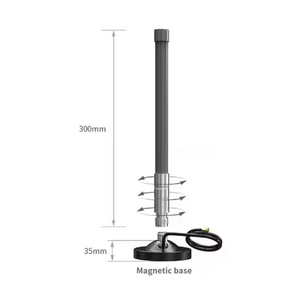 Base magnétique SD90 super résistante de haute qualité, petit diamètre N-Female 90 mm (9 cm) avec câble RG58 de 4,5 m pour antenne de voiture mobile - Product Image 2