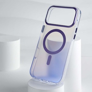 Vawi B004 Chất lượng cao chống sốc trường hợp khó khăn cho <span class=keywords><strong>Iphone</strong></span> 13/14/15/16/17 Promax Polka Dot biên giới Gradient từ trường hợp Đối với Samsung - Product Image 4