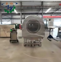 Machine de Revêtement Automatique Continue à Rouleaux pour Assaisonnement des Noix et du Maïs en Acier Inoxydable 304 pour un Traitement Efficace