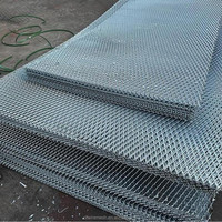 Tôle perforée expansée 4x8 et 5x10 Maille métallique expansée en aluminium pour le renforcement de la construction