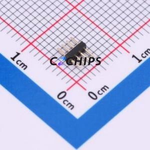 A100UP-ZD4P Pin Header Through hole Component (THT),P=1mm Connector 1x4P 1mm Pin Header Single Row - Product Image 2