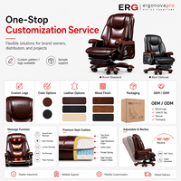 Chaise de bureau ergonomique moderne avec massage, dossier haut inclinable et pivotant, idéale pour les hôtels et les bureaux