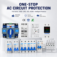 CHYT 2P 4P AC Protecteur de tension et de courant réglable 40A 63A 230V avec affichage numérique, relais de protection contre les surtensions, les sous-tensions et les surintensités
